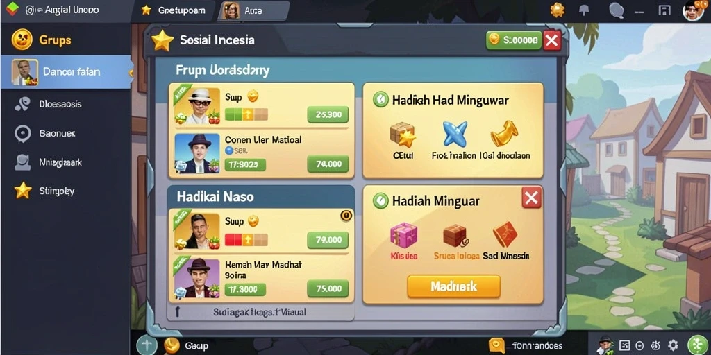 Pengalaman bermain yang seru dan interaktif.