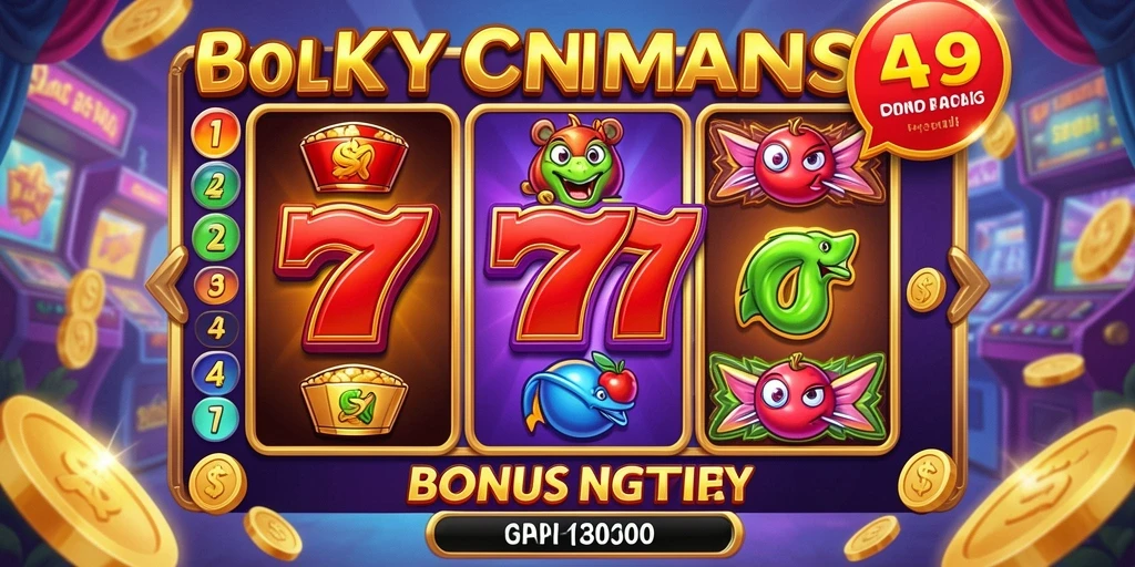 Screenshot menampilkan fitur bonus harian yang menarik.