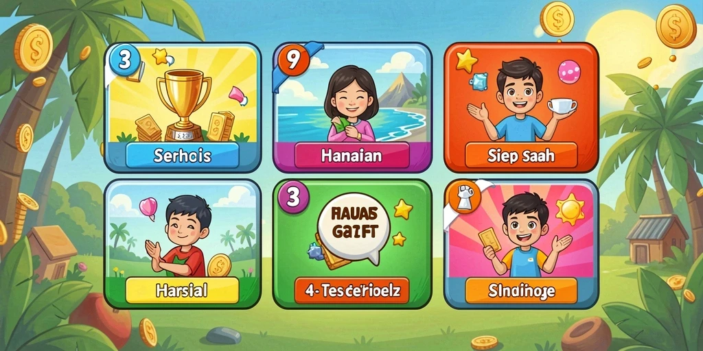 Bonus menarik untuk pengguna baru yang mendaftar.