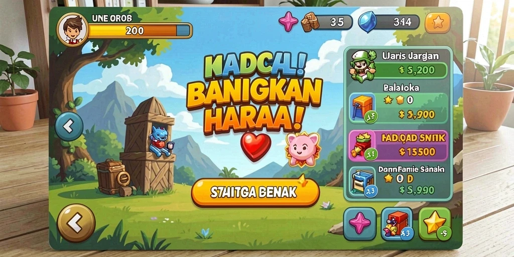 Tantangan dan aksi mendebarkan dalam setiap levelnya.