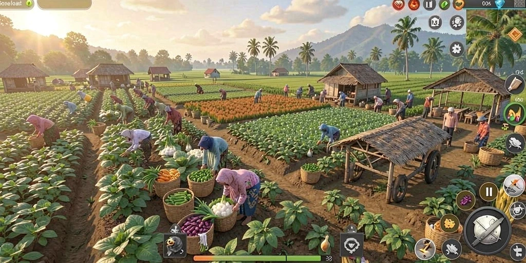 Beragam karakter unik untuk dipilih.